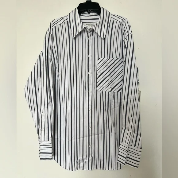 Nordstrom cotton women’s stylish shirt - Picture 2 of 5